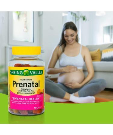 Spring Valley Prenatal Multivitamin Gummies 90 Ct Bundle - Exclusive A to Z Vitamins & Minerals - Better Idea Guide - 90 Servings - Buy Online on GoSupps.com