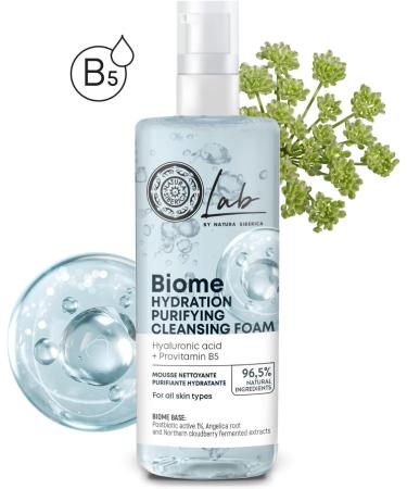 Natura Siberica Lab Biome Hydration Purifying Face Cleansing Foam 200 ml - Buy Online on GoSupps.com