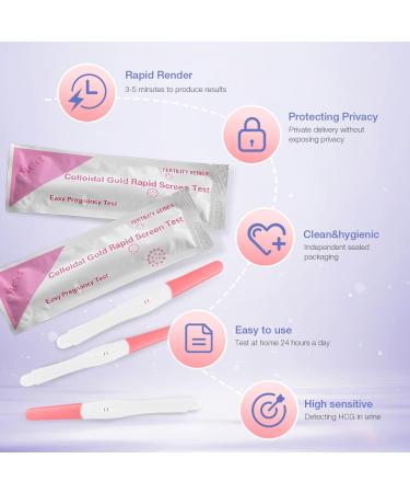 Buy 7 x Pregnancy & Ovulation Tests - Individually Sealed Early Detection & High Sensitivity - Buy Online on GoSupps.com