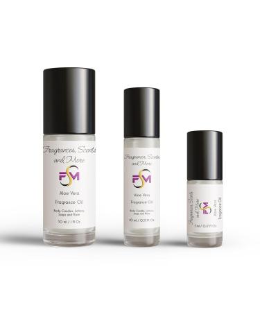 Aloe Vera Fragrance Oil - 3 Bottles 0.17 Fl Oz Glass Roll On (5ml) 0.17 Fl Oz (Pack of 3) - Buy Online on GoSupps.com