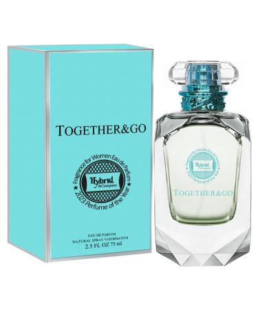 Hybrid & Company Together & Go Eau De Parfum Fresh Floral Scent Natural Spray 2.5 Fl Oz