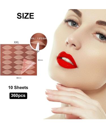 Slip-on Eyelid Stripes Slip-On Eyelid Tapes 360 Pieces Double-Sided Eyelid Tapes Lifting Tapes Face Invisible Immediate Lift for Unevenness/Drops/Hood Eyelids XLL - Buy Online on GoSupps.com