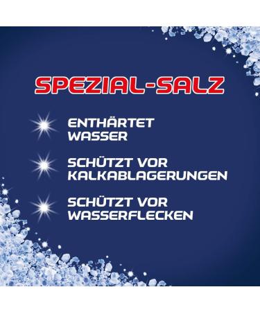 Calgonit Finish Special Dishwasher Salt 4 kg - Effective Cleaning Solution (Pack of 1) - Buy Online on GoSupps.com