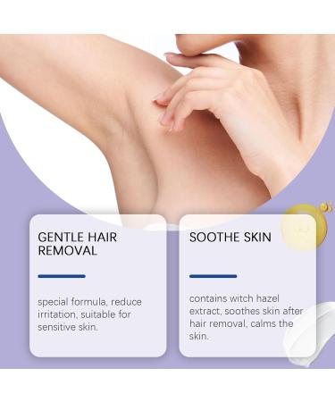 Cr me D pilatoire Douce For Femmes - Action Rapide P n tration Profonde Adapt e Aux Peaux Sensibles Laisse La Peau Soyeuse Et Hydrat e(1PCS) - Buy Online on GoSupps.com