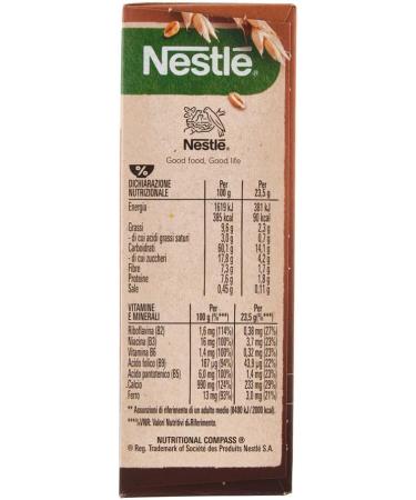  CAIYA Pack of 6 Nestle Fitness whole grain chocolate bars with drops and a calcium and iron chocolate base 141 g 6 packs  - Buy Online on GoSupps.com