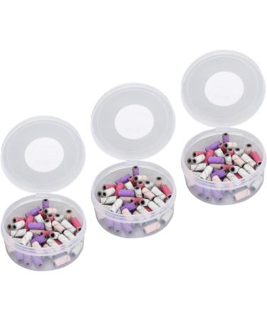 Nail Art Sanding Bands Nail Sanding Bands Multiple Sizes Smoothing Dead Skin Removal with Storage Box for Foot Care (Colorful) - Buy Online on GoSupps.com