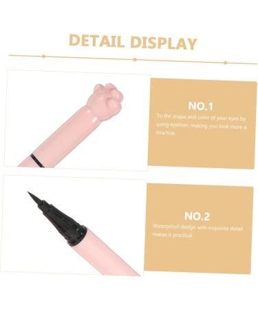 DOITOOL 3pcs Eyeliner Pencil Eyeliner Waterproof Eyeliner Tool Makeup Eyeline Pencil Cat 1 count (Pack of 1) Blackx3pcs - Buy Online on GoSupps.com