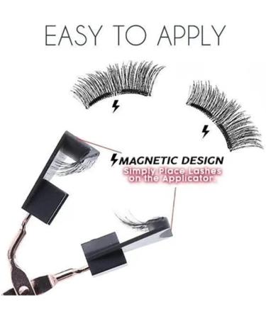 Maglash - Reusable Magnetic Eyelash Kit Magnetic Eyelash Kit With Applicator Tool Maglash Reusable Magnetic Eyelashes No Liner 3D Magnetic Eyelashes (Color : MB6A-5) - Buy Online on GoSupps.com