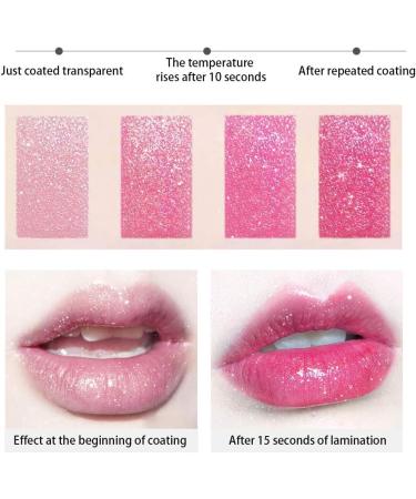 Glitter Lip Kit Glitter Star Lipstick Nourishing Moisturizing Sparkling Lipstick Long Lasting Waterproof Makeup Cosmetic For Lips Art - Buy Online on GoSupps.com