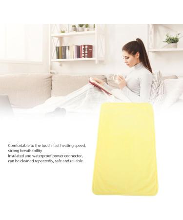 KIMISS Electric Graphic Heating Pad USB Ceiling Blanket for Comfortable Thermal Experience | Progressive Heating Technology | Home Use | Constant Yellow Color - Buy Online on GoSupps.com