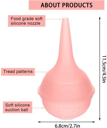 Fuyamp 3 Pcs Baby Nasal Aspirator Set - Nose Sucker & Cleaner for Newborns and Toddlers - Buy Online on GoSupps.com