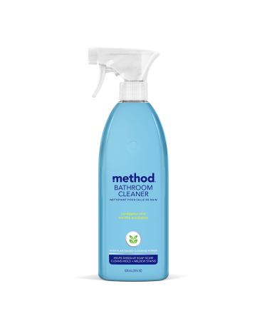 Method Bathroom Cleaner, Removes Mold + Mildew Stains, Eucalyptus Mint, 28 Fl Oz