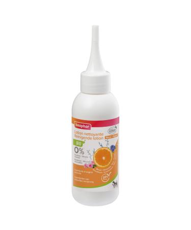 BEAPHAR – ECOCERT-certified Eye Cleansing Lotion for dogs and cats – Contains Cornflower, Witch Hazel, Rose and Organic Floral Waters – Neutral pH – Paraben/silicone/dye/alcohol free – 100 ML