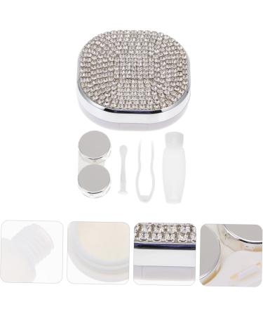 Buy Healvian Colored Contact Lens Care Box - Travel Eye Contact Case & Organizer Kit - Compact Storage with Steine Stones - Perfect for International Shipping - Buy Online on GoSupps.com