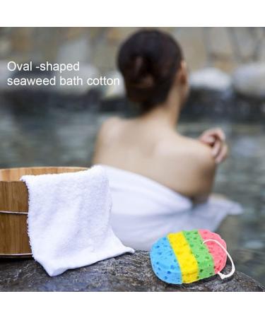 BOKIOESDE Bath Sponge Lightweight Shower Sponge High Temperature Enduring Cleaners Body Cleaning Scrub Bath Ball Washing - Buy Online on GoSupps.com