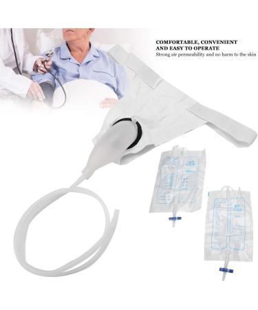 Reusable Silicone External Catheter for Men - Leak-Proof Urine Collection Bags for Travel & Comfort - Buy Online on GoSupps.com
