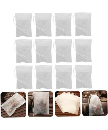 Alipis 300 Pcs Tea Bag Loose Leaf Tea Filters Tea Infuser Soup Bag Tea Filter Bags Tea Draw The Line 5X7CMx3pcs Whitex3pcs - Buy Online on GoSupps.com