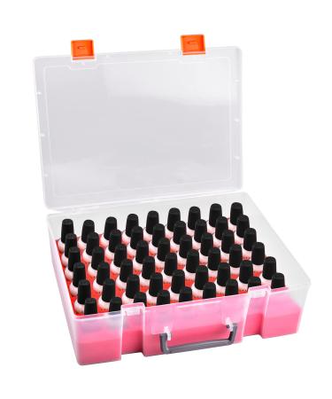 Nail Polish Organizer Holder  54 Bottle Nail Storage Container for OPI/ for Sally Hansen/ for Revlon/ for Essie/ for AIMEILI/ for Fingernail Polish and More Gel Polish(Box Only)