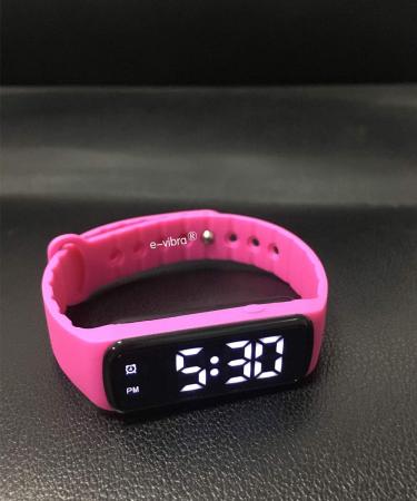 8 Alarm Vibrating Clock - Medical Reminder & Timer - Large Pink | Rose Red - Perfect for International Shipping - Buy Online on GoSupps.com