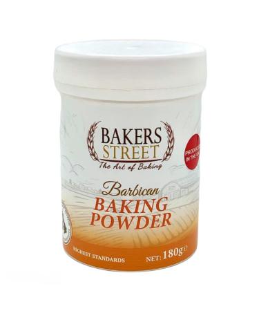 Bakers Street | Double Acting Baking Powder 3X180g Tubs | All-Purpose Leavening Agent For Cooking and Baked | Goods Desserts Breads & Cake