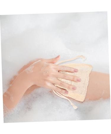 FRCOLOR 32 Pcs Exfoliating Soap Storage Bags - Mesh Bubble Makers in Assorted Colors - Perfect for Soap Bars & Suds | Eco-Friendly Cotton Linen Sachets - Buy Online on GoSupps.com