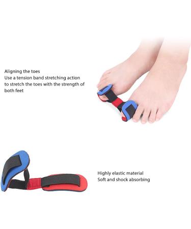 Buy WOOXGEHM 8 Elastic Toe Stretchers for Orthopedic Foot Pain Relief | Curved Toe Smoothing & Alignment - Buy Online on GoSupps.com