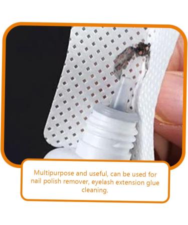 minkissy 3 Glue for Lashes Cleansing Wipes Nail Art Glue Lashes Glue Clean Wipes Cleaning Wipes Glue for Eyelashes Nail Wipes Nail Polish Remover Nail Cleaner Wipes Wipe Cloth Nail Removal - Buy Online on GoSupps.com