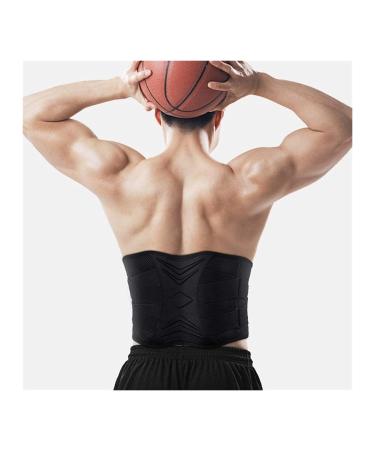 Samnuerly adjustable support belts-lower back support for men and women sports protection tropical breathable hole mesh lordosis support belts (size: X-Large) (x)