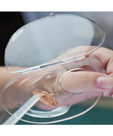 Acrylic makeup palette with stick Cosmetic mixing tray Clear acrylic makeup mixing palette for lipsticks cosmetics highlighter powder - Buy Online on GoSupps.com