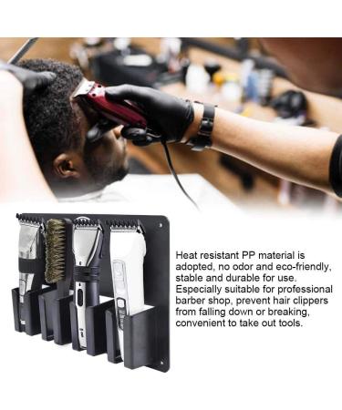Laven Hair Clipper Holder Wall-Mounted Hair Cutter Brush Holder Stand Clipper Rack Salon Accessories for Barber - Buy Online on GoSupps.com