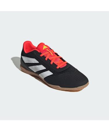Buy adidas Unisex Predator.4 Sala Sneakers - Core Black/Cloud White/Solar Red | International Shipping Available - Buy Online on GoSupps.com