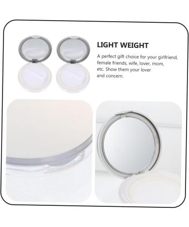 Beavorty 14 Pcs Powder Box Portable Makeup Organizer Empty Loose Powder Case Powder Case for Trip Empty Can 8x1.5cmx7pcs As Shownx7pcs - Buy Online on GoSupps.com