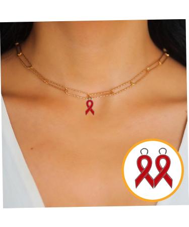 Abaodam 50pcs earrings for women orrous craft charms ribbon pendant bracelet women's spacer beads bow tie Size 3 Orange - Buy Online on GoSupps.com