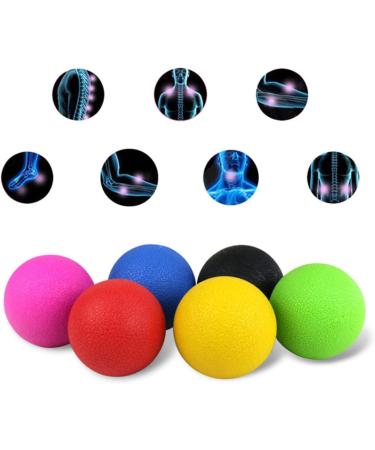 Lurrose Rolling Ball Massage - 3-in-1 Peanut & Trigger Point Balls for Muscle Relief | Vibrating Yoga & Foot Massage Tool - Buy Online on GoSupps.com