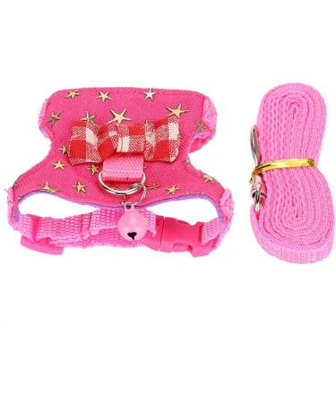 Adjustable Hamster Dishes & Running Vest Set | Leash for Syrian Hamsters Squirrels Mice & Ferrets - Flexible Linen Design - Buy Online on GoSupps.com