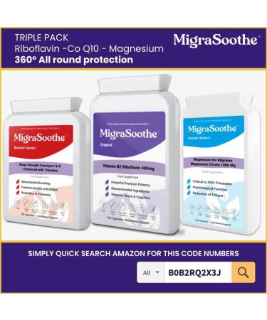 Premium Vitamin B2 Riboflavin 400mg Capsules - 120 Days Supply | Migraine Support & Energy | Vegan Formula | UK Made to Pharma Standards - Buy Online on GoSupps.com