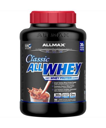 ALLMAX Nutrition All Whey Classic - 100% Whey Protein Chocolate 5 lb