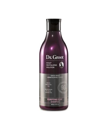 Dr. Groot Clay Shampoo for Oily Scalp with Biotin Rosemary Oil and Salicylic Acid - Purifies Roots Hydrates Dry Ends Korean Hair Care Solution