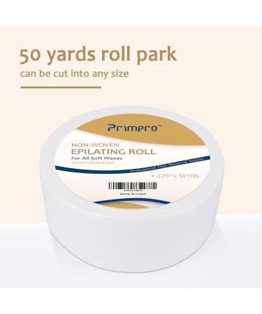 PrimPro Nonwoven Depilatory Strip Roller - 7 cm x 46 m - Professional Quality Hair Removal with Wax & Sugar Paste - Buy Online on GoSupps.com