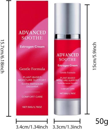 Topical Estrogen Cream | Gentle Nourishing Lotion for Daily Intimate Care Moisturizing Spa Care for Home Outdoor Travel Parties and Indoor Use - Buy Online on GoSupps.com