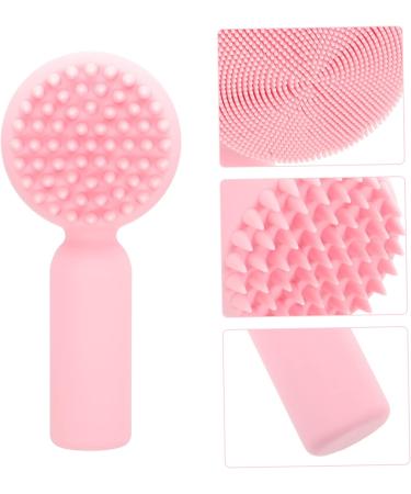 Didiseaon Silicone Face Brush Silicone Handheld Face Brush Exfoliating Face Scrubber Facial Scrub Brush Silicone Scrubber Silicone Face Scrub Face Scrubbers Pores Silica Gel 3d 11x5cm Pink - Buy Online on GoSupps.com