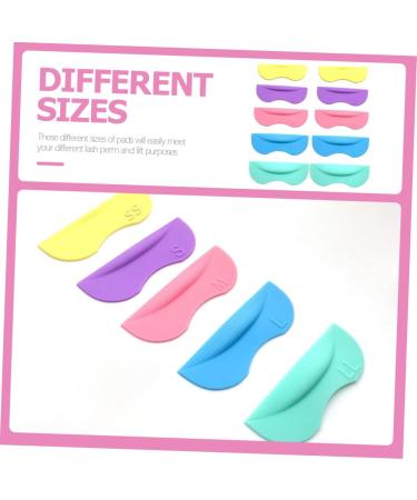 Healeved 5 Pairs Eyelash Auxiliary Patch Eyelash Lift Silicone Pads Eyelash Silicone Pads Lash Perming Rods Lift Pads for Eyelash Lash Lift Supplies Silicone Lash Lift Rods Eyelash Lift Kit - Buy Online on GoSupps.com