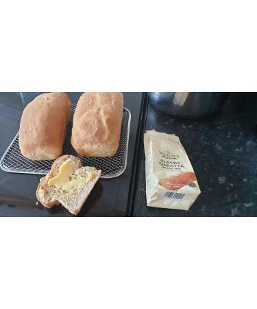 Wright's | Ciabatta Bread Mix 5X500g | Simply Add Oil and Water | It is delicious plain or as a base for your own ideas or ingredients | For Machine or Hand Baking | Suitable for Vegetarians - Buy Online on GoSupps.com