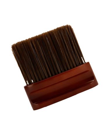 Didiseaon Neck Brush Hair Duster Hair Cleaning Brush Broken Hair Brush Hair Cutting Neck Duster Hairdressing Cleaning Brush Barber Cleaning Brush Hairdressing Brush Barber Supplies 12X11X2CM Black