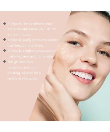 Sgjwyc Cleansing peeling gel removes dead skin for the face gentle peeling gel for deep cleansing of the skin 1 piece 1 piece - Buy Online on GoSupps.com