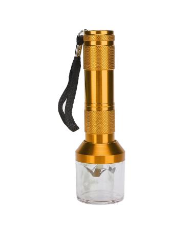 Electric Nail Powder Mixer & Grinder - Aluminum Herb/Spice/Tobacco Crusher Tool for Salons & Home Use (Gold) - Buy Online on GoSupps.com