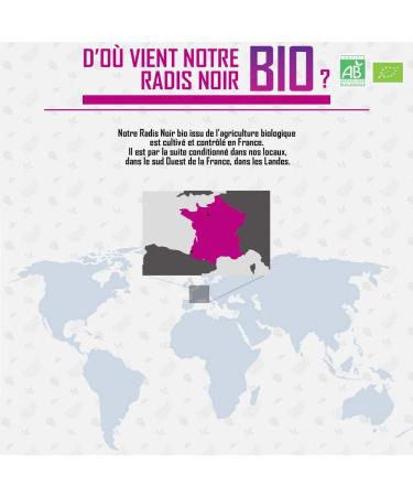 Organic Black Radish - 400 mg - 120 tablets - Buy Online on GoSupps.com