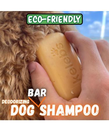 Kelebs Sensitive Dog Shampoo - Vegan Citrus Soap for Puppies | Lavender & Oatmeal | 3 Pack | Natural Dog Care - Buy Online on GoSupps.com