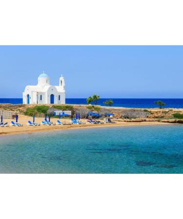 Lais Puzzle A church on a coast near Protaras Cyprus 1000 pieces - Buy Online on GoSupps.com
