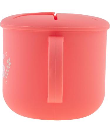 Stephen Joseph Silicone Snack Cup - Coral Flower | Baby and Toddler Snack Cups - Buy Online on GoSupps.com